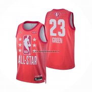 Maglia All Star 2022 Golden State Warriors Draymond Green NO 23 Granate