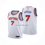Maglia Bambino New York Knicks Carmelo Anthony NO 7 Association Bianco