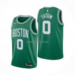 Maglia Boston Celtics Jayson Tatum NO 0 Icon 2020-21 Verde