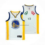 Maglia Golden State Warriors Klay Thompson NO 11 2022 Slam Dunk Special Mexico Edition Bianco