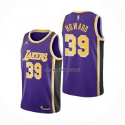 Maglia Los Angeles Lakers Dwight Howard NO 39 Statement 2021-22 Viola
