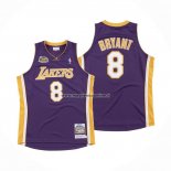 Maglia Los Angeles Lakers Kobe Bryant NO 8 Icon 2000-01 Finals Bound Viola