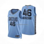 Maglia Memphis Grizzlies John Konchar NO 46 Statement 2022-23 Blu