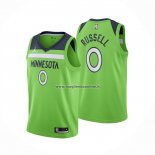 Maglia Minnesota Timberwolves D'angelo Russell NO 0 Statement 2020-21 Verde