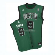 Maglias Boston Celtics Rajon Rondo NO 9 Verde1