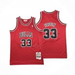 Maglia Bambino Chicago Bulls Scottie Pippen NO 33 Mitchell & Ness 1997-98 Rosso