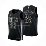 Maglia Brooklyn Nets Nic Claxton NO 33 Statement 2022-23 Negro