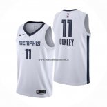 Maglia Memphis Grizzlies Mike Conley NO 11 Association Bianco