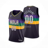 Maglia New Orleans Pelicans Personalizada Ciudad 2022-23 Violeta