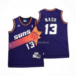 Maglia Phoenix Suns Steve Nash NO 13 Retro Viola