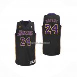 Maglias Los Angeles Lakers Kobe Bryant NO 24 Nero