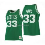 Maglia Bambino Boston Celtics Larry Bird NO 33 Mitchell & Ness 1985-86 Verde