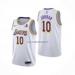 Maglia Los Angeles Lakers DeAndre Jordan NO 10 Association 2021-22 Bianco