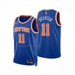 Maglia New York Knicks Jalen Brunson NO 11 Icon 2022-23 Blu