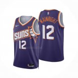 Maglia Phoenix Suns Ish Wainright NO 12 Icon 2023-24 Viola