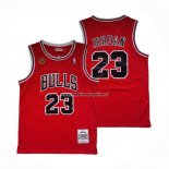 Maglia Chicago Bulls Michael Jordan NO 23 Mitchell & Ness 1997-98 Rosso2