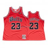 Maglia Chicago Bulls Michael Jordan NO 23 Retro Rosso2