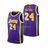 Maglia Los Angeles Lakers Kobe Bryant NO 24 Statement 2021-22 Viola
