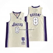 Maglia Los Angeles Lakers Kobe Bryant NO 8 Hardwood Classics Hall of Fame 2020 Or
