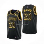 Maglia Los Angeles Lakers Mac McClung NO 20 Mamba 2021-22 Nero
