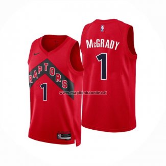 Maglia Toronto Raptors Tracy Mcgrady NO 1 Icon 2022-23 Rosso