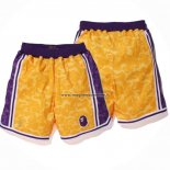 Pantaloncini Los Angeles Lakers Bape Giallo