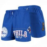 Pantaloncini Philadelphia 76ers Pro Standard Mesh Capsule Blu