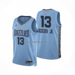 Maglia Memphis Grizzlies Jaren Jackson JR. NO 13 Statement 2022-23 Blu