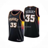 Maglia Phoenix Suns Kevin Durant NO 35 75th Anniversary 2022 Nero