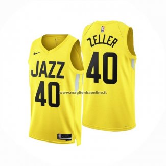 Maglia Utah Jazz Cody Zeller NO 40 Icon 2022-23 Amarillo
