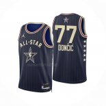 Maglia All Star 2024 Dallas Mavericks Luka Doncic NO 77 Blu