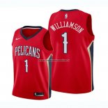 Maglia Bambino New Orleans Pelicans Zion Williamson NO 1 Statement 2019-20 Rosso
