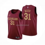 Maglia Cleveland Cavaliers Jarrett Allen NO 31 Icon 2022-23 Rosso