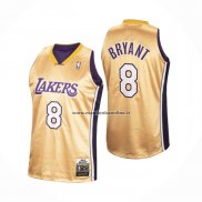 Maglia Los Angeles Lakers Kobe Bryant Home NO 8 Mitchell & Ness Or