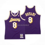 Maglia Los Angeles Lakers Kobe Bryant NO 8 Retro Viola