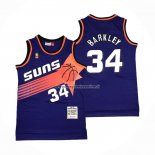 Maglia Phoenix Suns Charles Barkley NO 34 Mitchell & Ness 1992-93 Viola