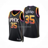 Maglia Phoenix Suns Kevin Durant NO 35 Statement 2022-23 Nero