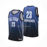 Maglia All Star 2023 Utah Jazz Lauri Markkanen NO 23 Blu