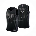 Maglia Brooklyn Nets Kyrie Irving NO 11 Statement 2022-23 Negro
