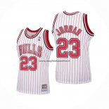 Maglia Chicago Bulls Michael Jordan NO 23 Reload Hardwood Classics Bianco