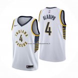 Maglia Indiana Pacers Victor Oladipo NO 4 Association Bianco