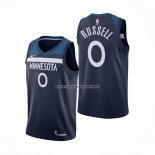 Maglia Minnesota Timberwolves D'angelo Russell NO 0 Icon Blu
