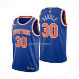 Maglia New York Knicks Julius Randle NO 30 Icon 2020-21 Blu