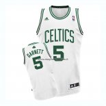Maglias Boston Celtics Kevin Garnett NO 5 Bianco