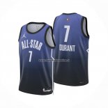 Maglia All Star 2023 Brooklyn Nets Kevin Durant NO 7 Blu