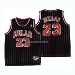 Maglia Bambino Chicago Bulls Michael Jordan NO 23 Retro 1995-96 Nero