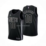 Maglia Brooklyn Nets Ben Simmons NO 10 Statement 2022-23 Negro