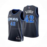Maglia Dallas Mavericks Maxi Kleber NO 42 Citta 2023-24 Blu