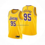 Maglia Los Angeles Lakers Juan Toscano-Anderson NO 95 75th Anniversary Icon 2021-22 Giallo