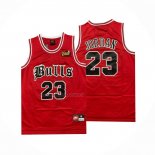 Maglia Chicago Bulls Michael Jordan NO 23 NBA Final Rosso